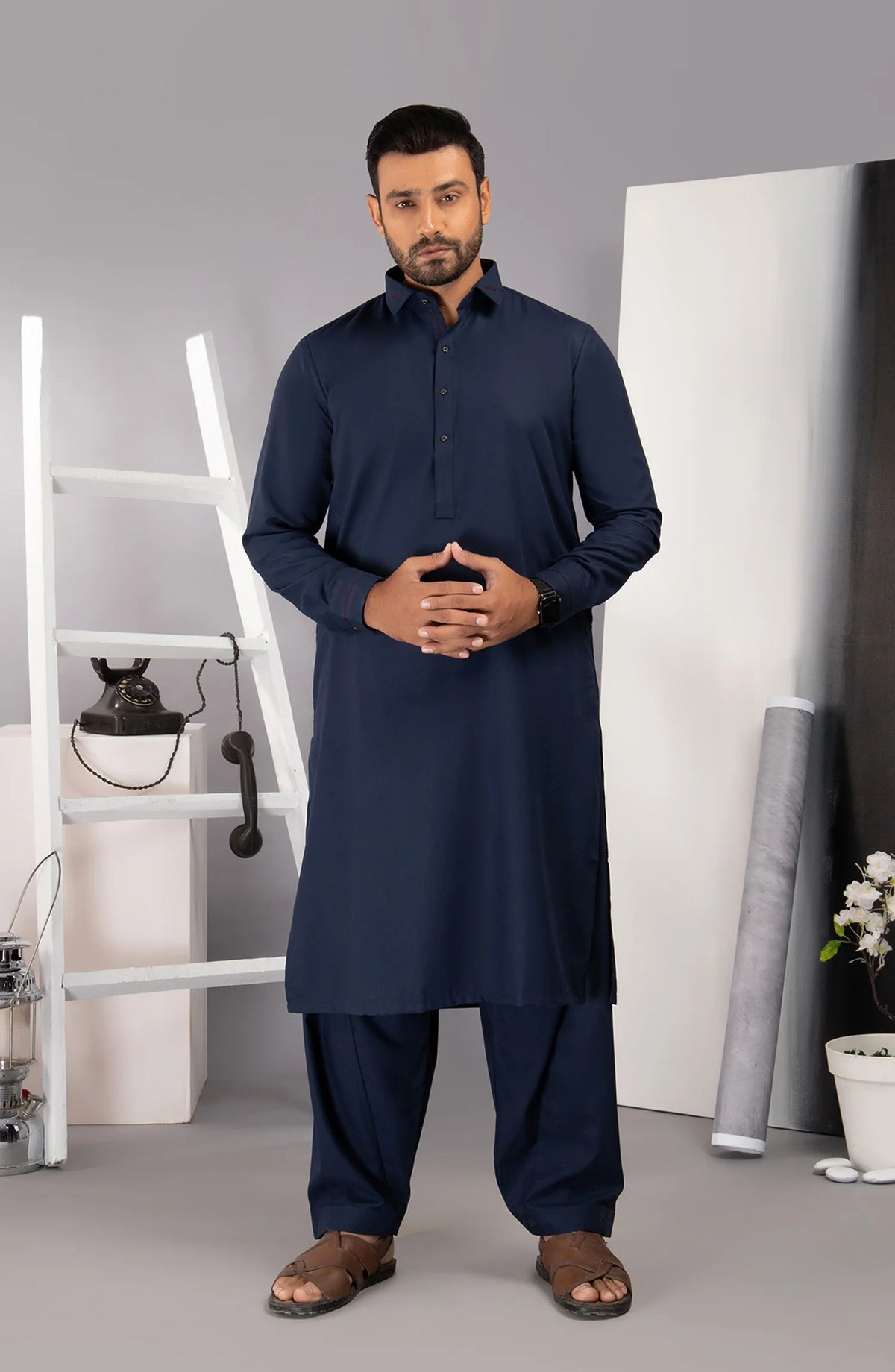 Premium Quality Wash & Wear Men Unstitched Suits With Imported Fabric & Luxury Style.