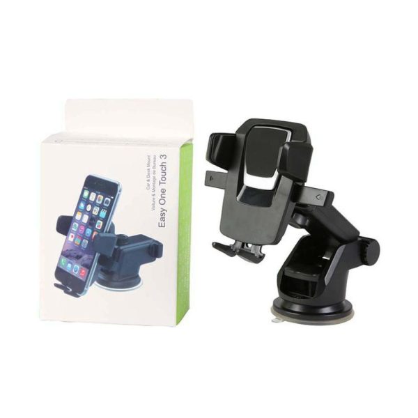 Easy One Touch Mobile Holder Car & Desk Mount