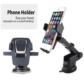 Easy One Touch Mobile Holder Car & Desk Mount