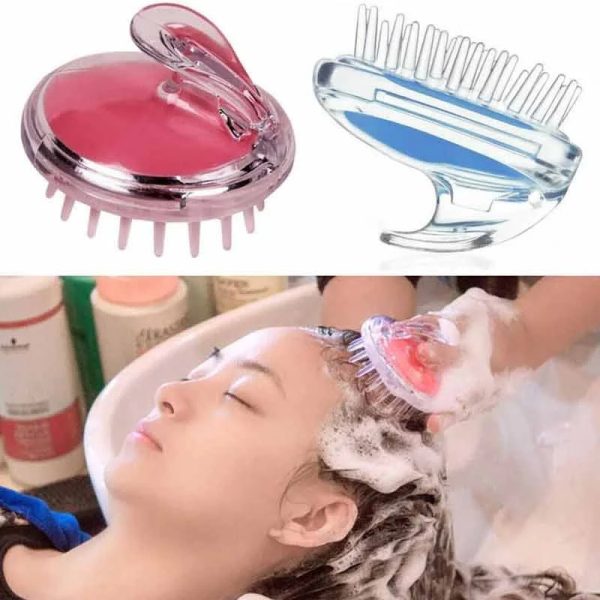 Head Scalp Massage Shampoo Brush | Silicone